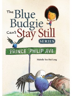The Blue Budgie Can’t Stay Still (Set of 3)