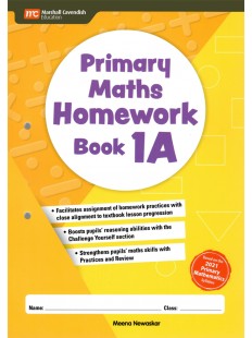Primary Maths Homework Book 1A