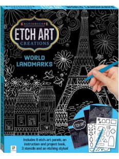 Etch Art Mini Kit : World Landmarks