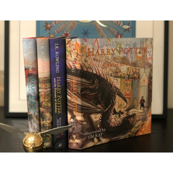 and　Fire:　of　Goblet　the　Illustrated　Harry　Hardcover　Potter　Edition