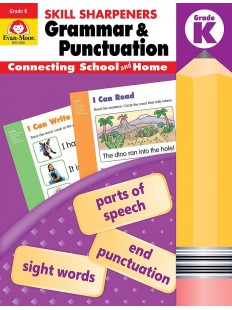 Skill Sharpeners: Grammar & Punctuation, Grade K - Activity Book