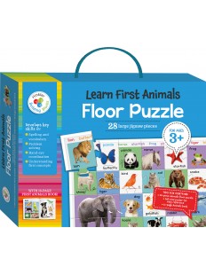 Building Blocks Bright and Bold Floor Puzzle: My First Animals