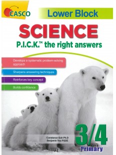Science P.I.C.K the right answers lower block Primary 3/4